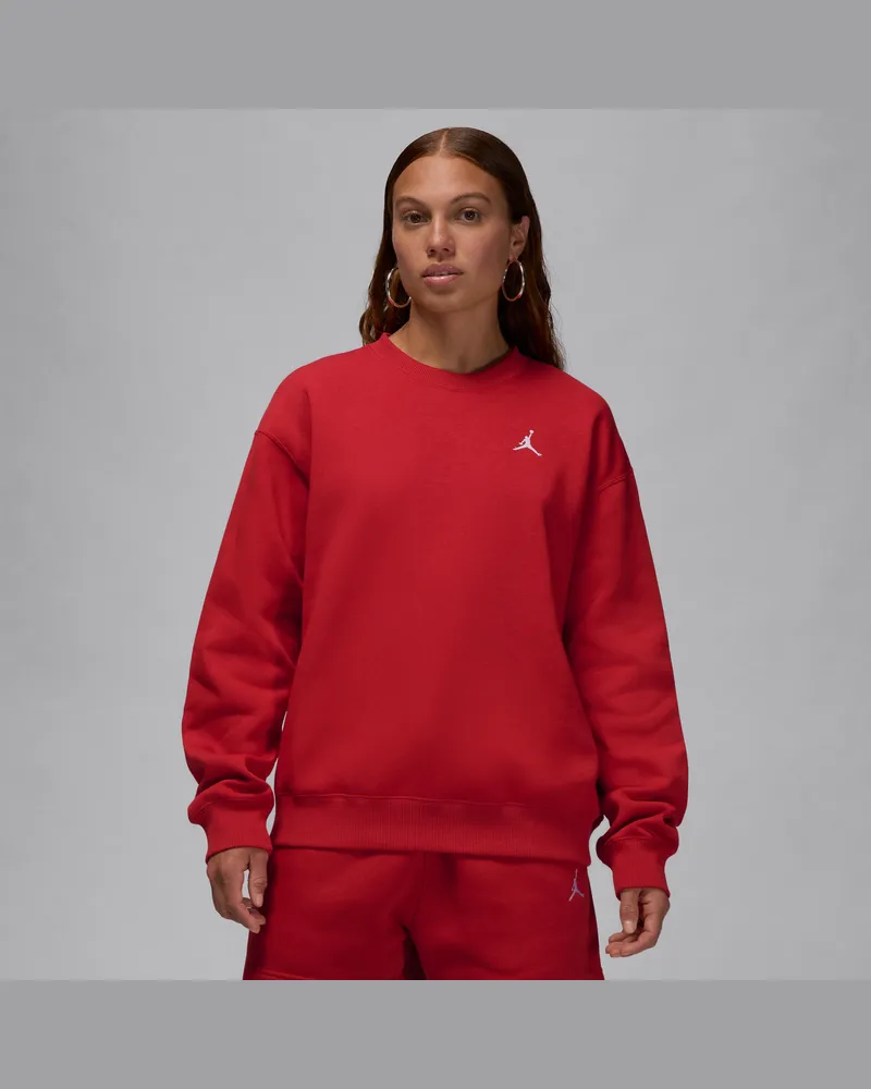 Jordan Brooklyn Fleece-Sweatshirt (Damen) - Rot Rot