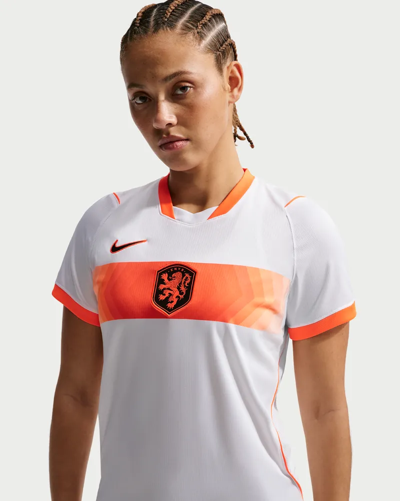 Nike Niederlande 2026 Auswärtss  Dri-FIT Replika Fußballtrikot (Damen) - Weiß Weiß