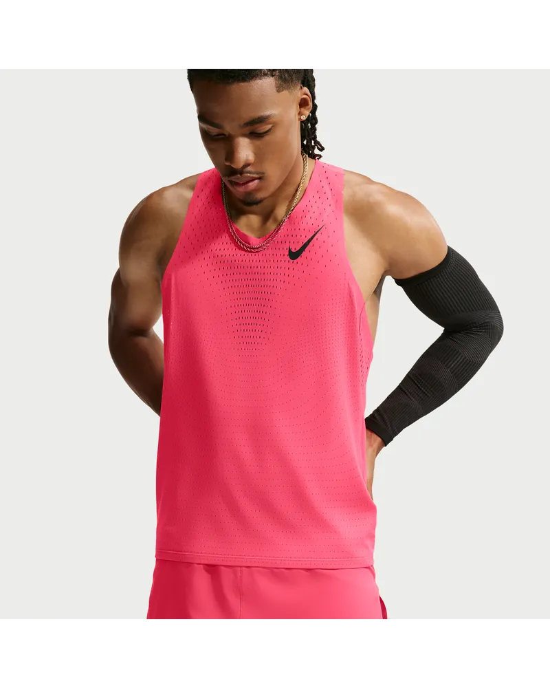 Nike AeroSwift Dri-FIT-ADV-Lauf-Singlet für Herren - Rot Rot