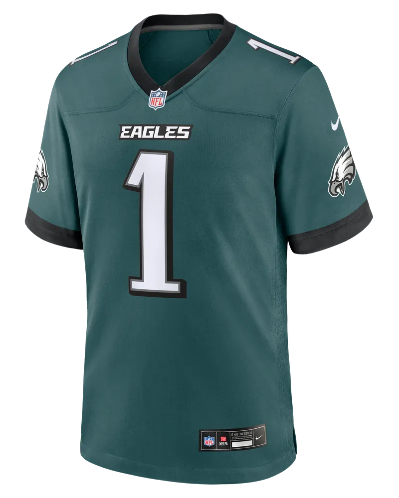 Nike Jalen Hurts Philadelphia Eagles  NFL Spieltrikot (Herren) - Grün Grün