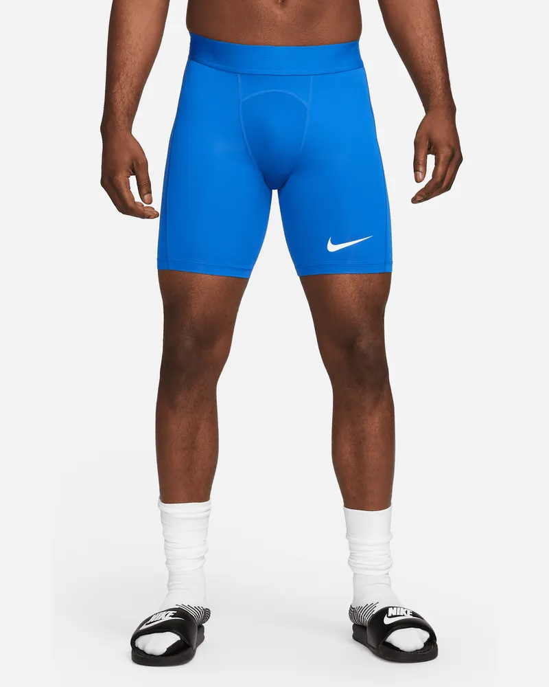 Nike Pro Dri-FIT Strike Herren-Fußballshorts - Blau Blau