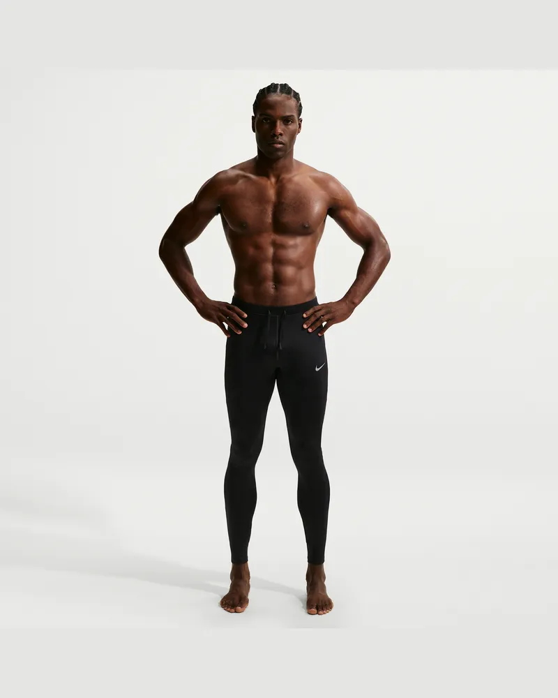 Nike Miler Dri-FIT Laufhose (Herren) - Schwarz Schwarz