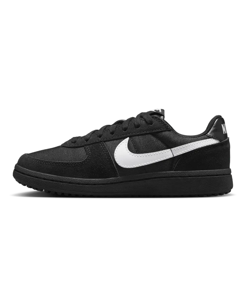 Nike Field General "Ref" Schuh (ältere Kinder) - Schwarz Schwarz