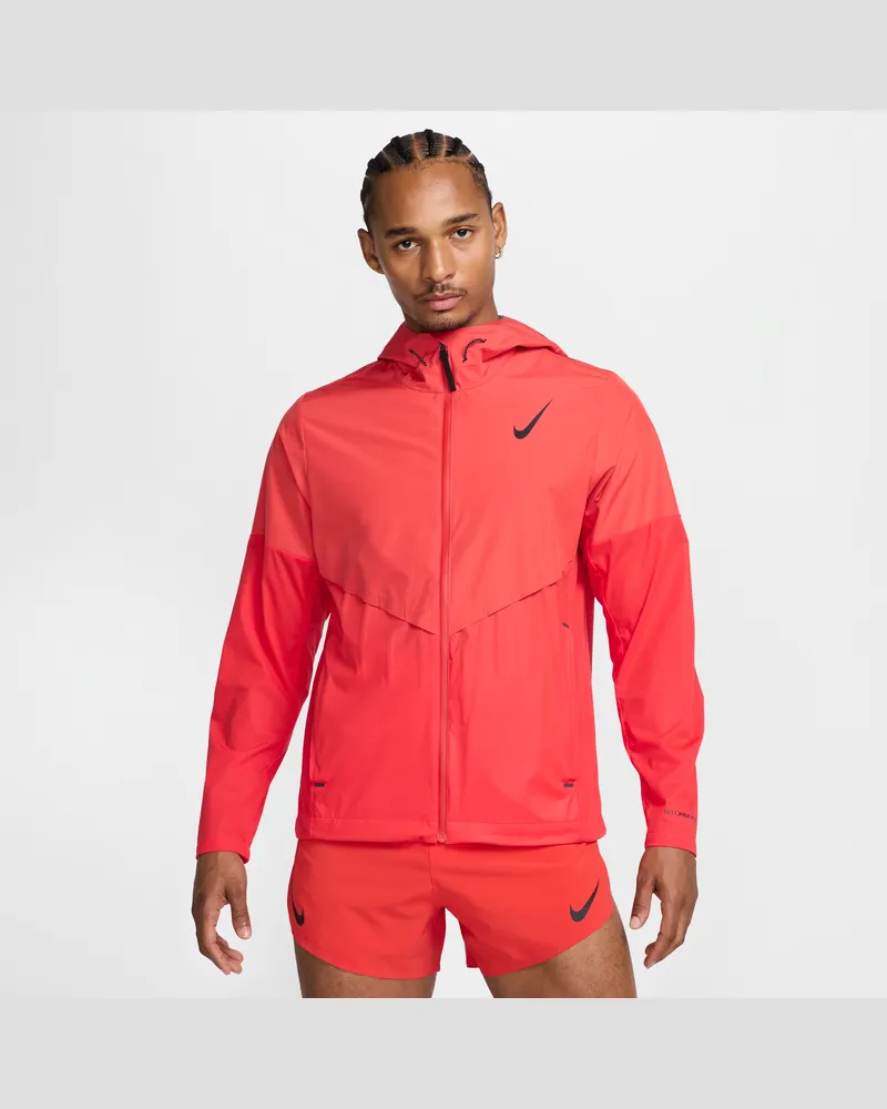 Nike AeroSwift Storm-FIT Aerogami-Laufjacke (Herren) - Rot Rot
