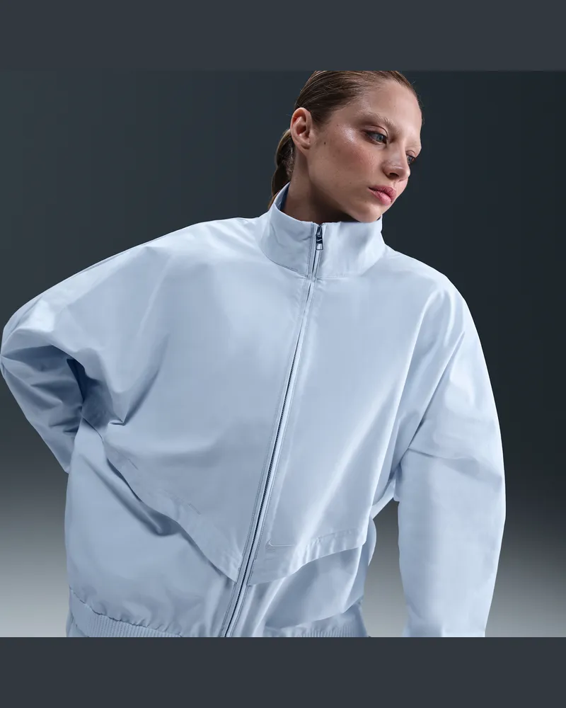 Nike Sportswear Collection Oversize-Windrunner-Jacke aus Twill (Damen) - Blau Blau