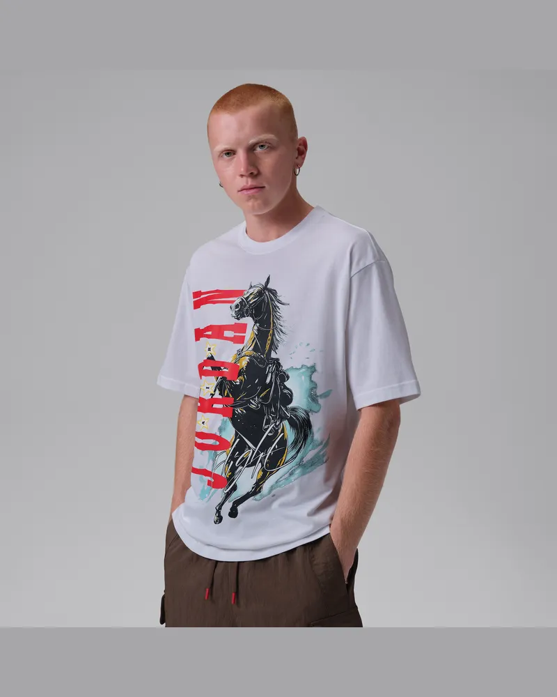 Jordan Flight T-Shirt (Herren) - Weiß Weiß