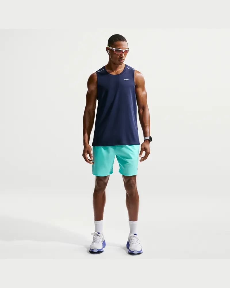 Nike Challenger Dri-FIT-Laufshorts mit Futter für Herren (ca. 18 cm) - Grün Grün