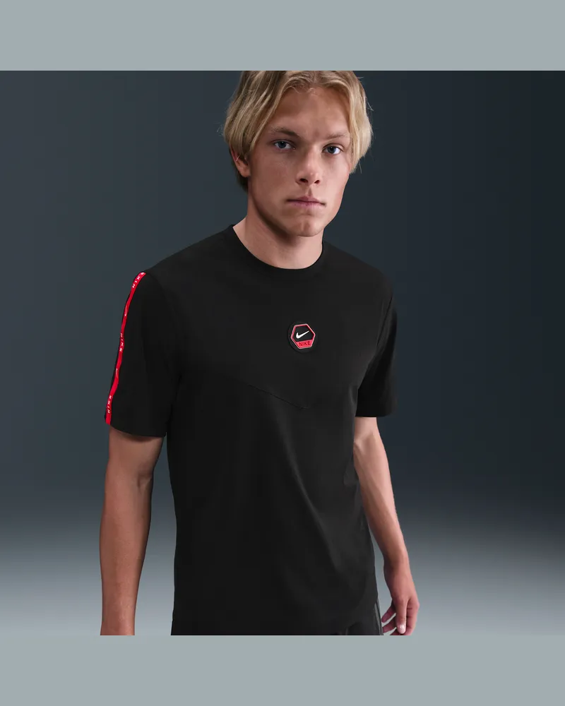 Nike City Side Dri-FIT T-Shirt für Herren - Schwarz Schwarz