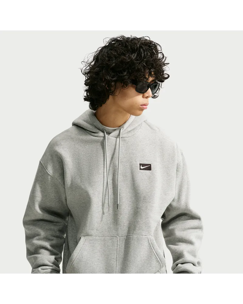 Nike Herren-Hoodie - Grau Grau