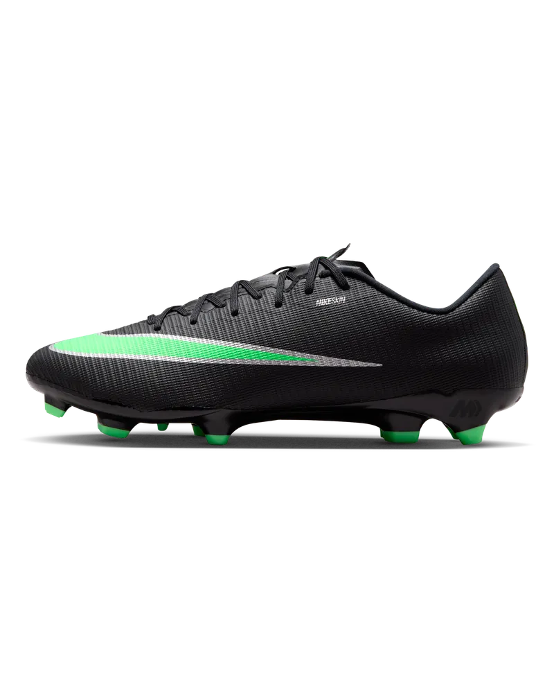 Nike Mercurial Vapor 17 Academy Low-Top-Fußballschuh für verschiedene Böden - Schwarz Schwarz