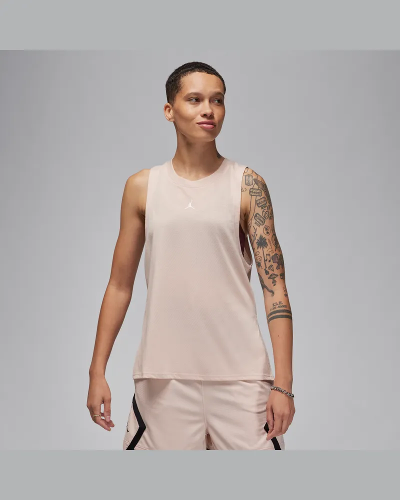 Nike Jordan Sport Diamond Tanktop FüR Damen Braun