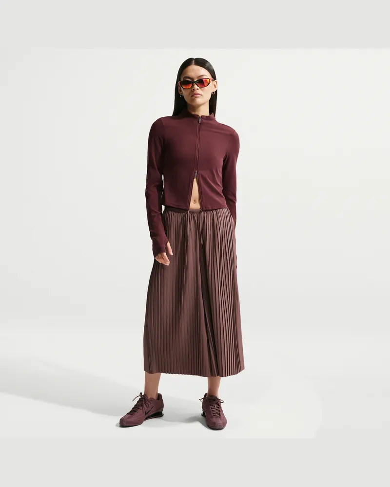 Nike Oversize-Hosenrock mit mittelhohem Bund (Damen) - Lila Lila