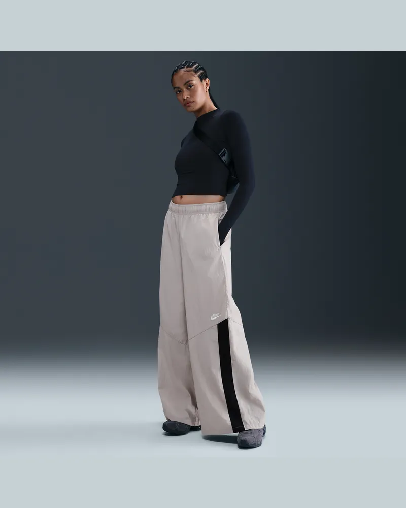 Nike Webhose mit weitem Bein (Damen) - Grau Grau