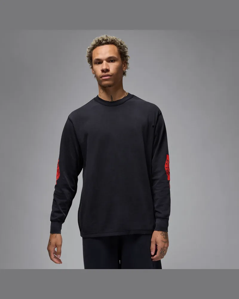 Jordan Rare Air Longsleeve (Herren) - Schwarz Schwarz