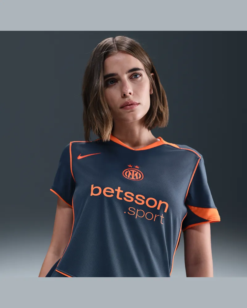 Nike Inter Mailand 2025/26 Stadium Third  Dri-FIT Total 90 Replika-Fußballtrikot (Damen) - Blau Blau