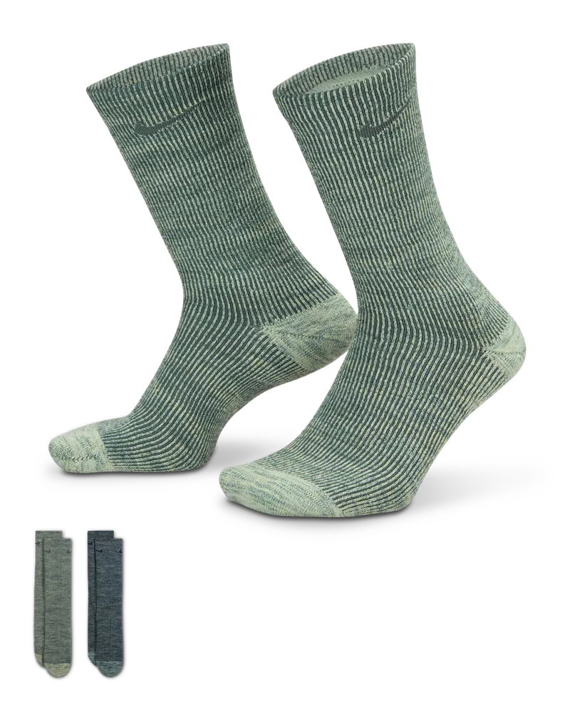 Nike Everyday Cushioned Crew-Socken (2 Paar) - Multi-Color Multi-color