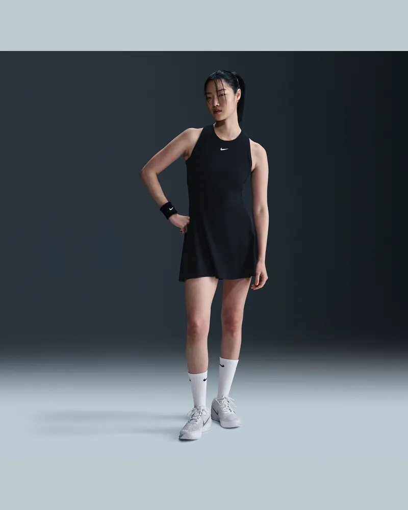 Nike Victory Dri-FIT Tenniskleid (Damen) - Schwarz Schwarz