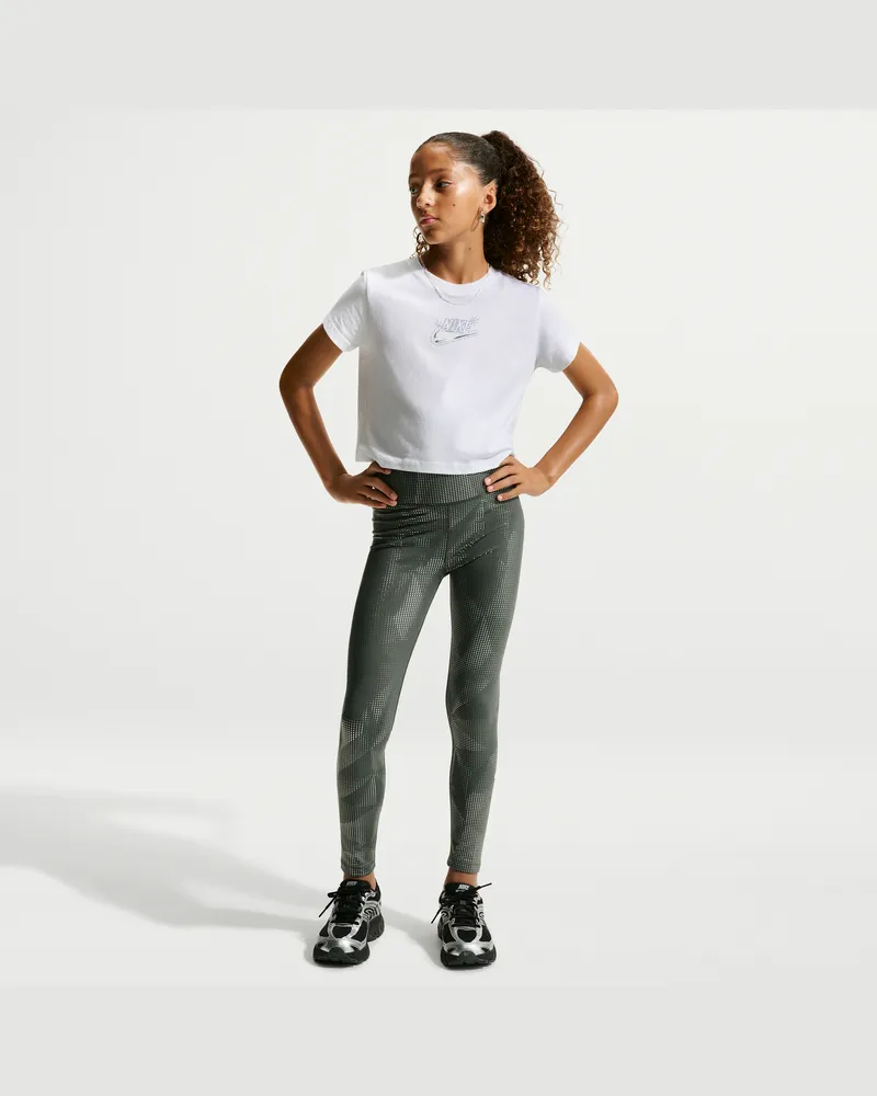 Nike One Leggings für ältere Kinder (Mädchen) - Grün Grün