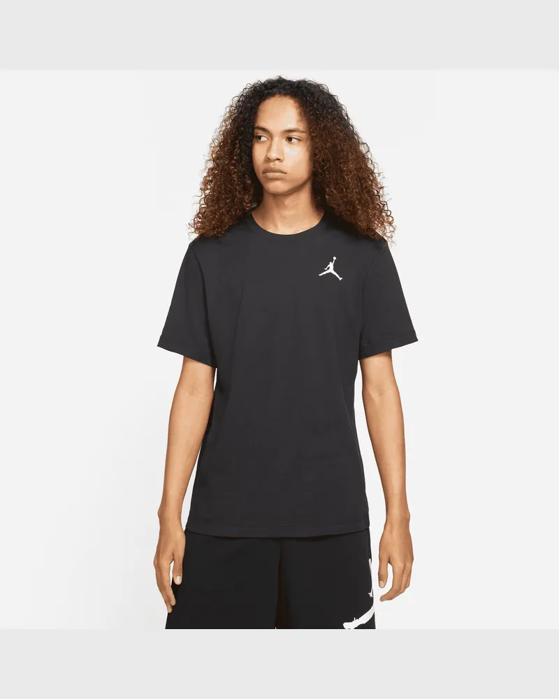 Jordan Jumpman Kurzarm-T-Shirt für Herren - Schwarz Schwarz
