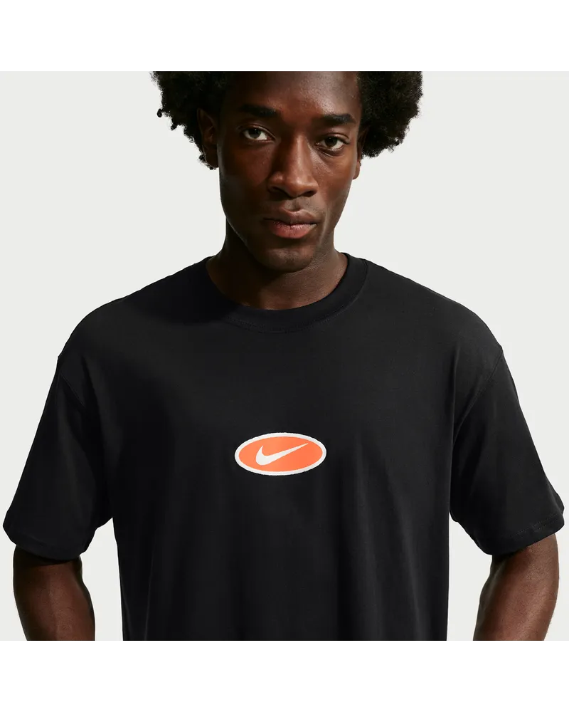 Nike Basketball-T-Shirt (Herren) - Schwarz Schwarz