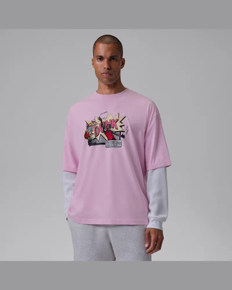 Jordan Brooklyn T-Shirt (Herren) - Pink Pink
