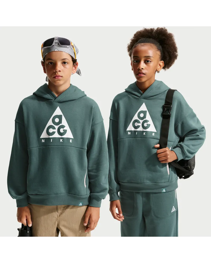 Nike ACG Fleece-Hoodie (ältere Kinder) - Grau Grau