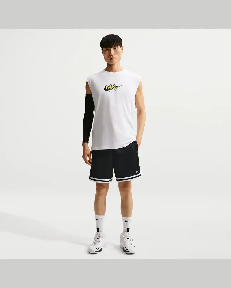 Nike Dri-FIT DNA Herren-Basketballshorts (ca. 15 cm) - Schwarz Schwarz