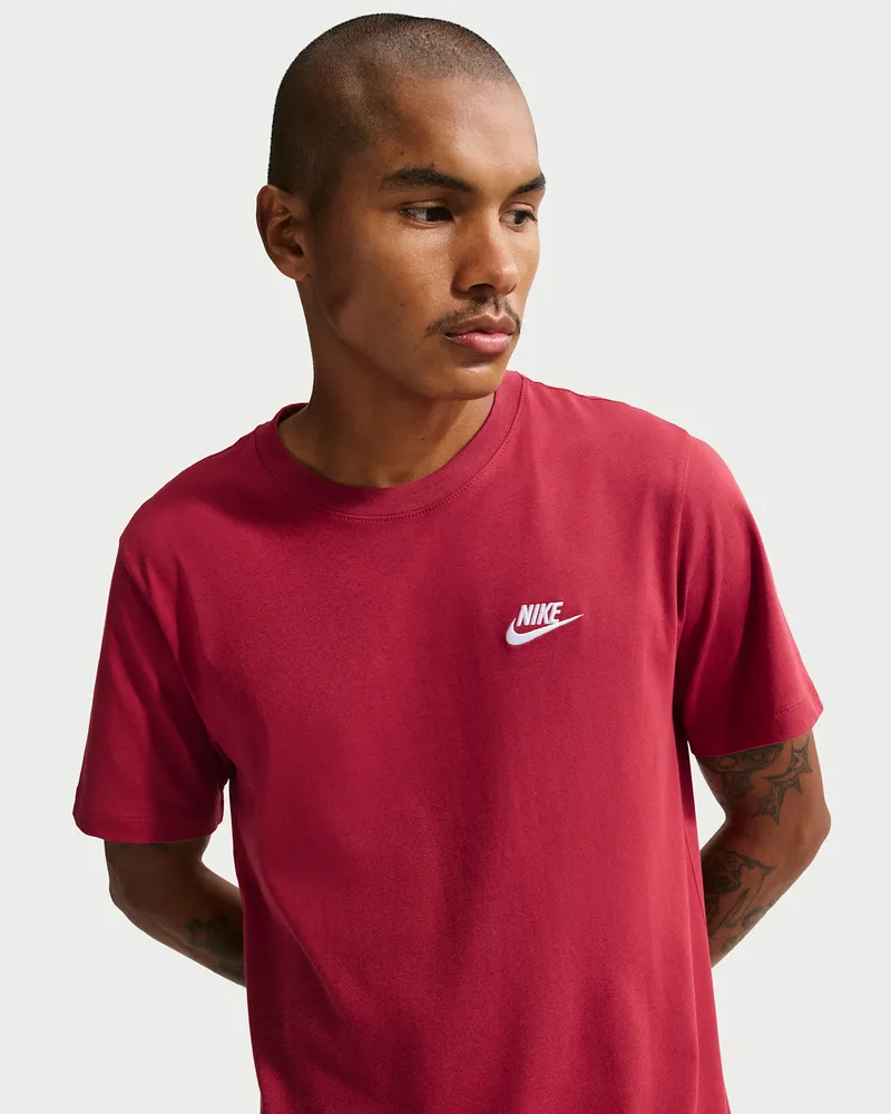 Nike Club Herren-T-Shirt - Rot Rot