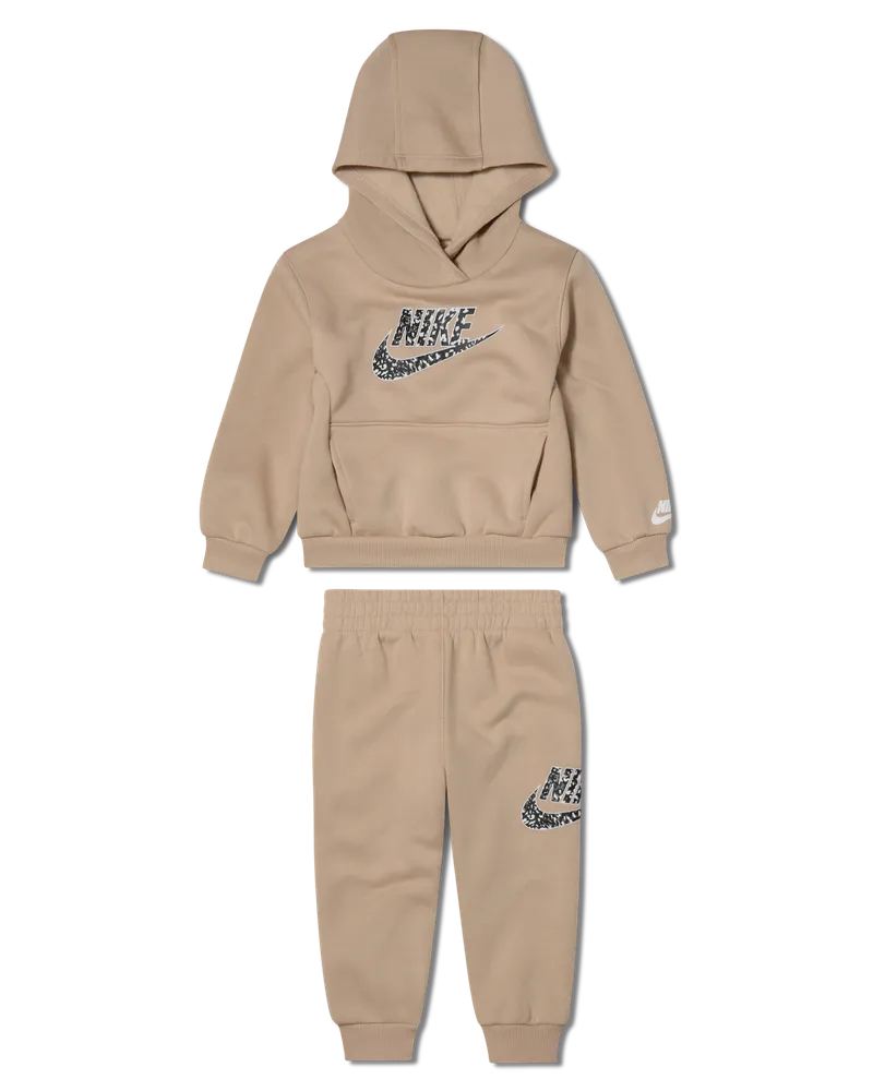Nike Set aus Pullover-Hoodie und Jogger für Babys (12 bis 24 Monate) - Braun Braun
