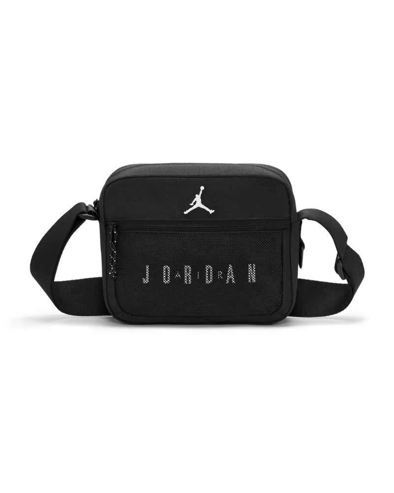Jordan Blacktop Schultertasche (3,6 l) - Schwarz Schwarz