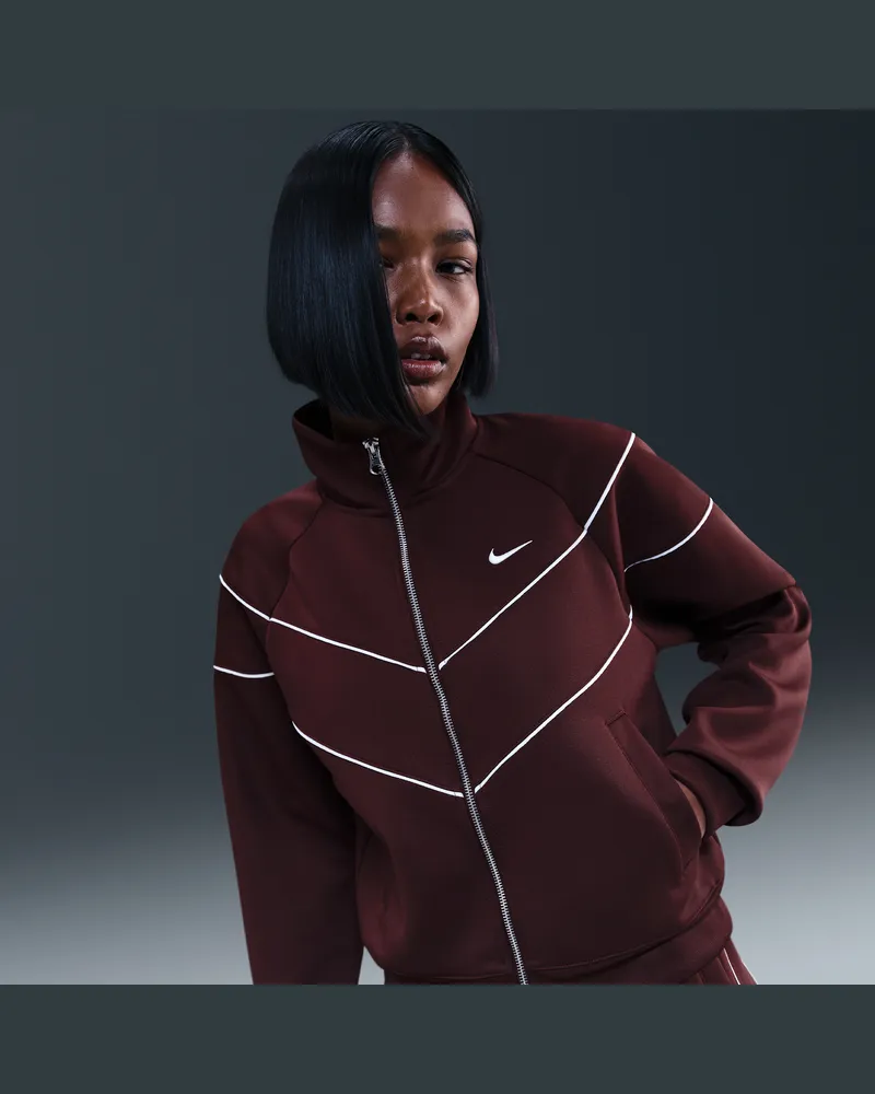 Nike Windrunner Strickjacke (Damen) - Rot Rot