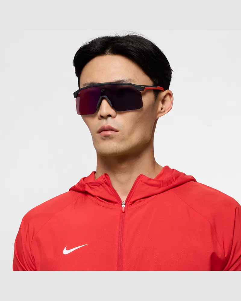 Nike Expedition Shield verspiegelte Sonnenbrille - Braun Braun