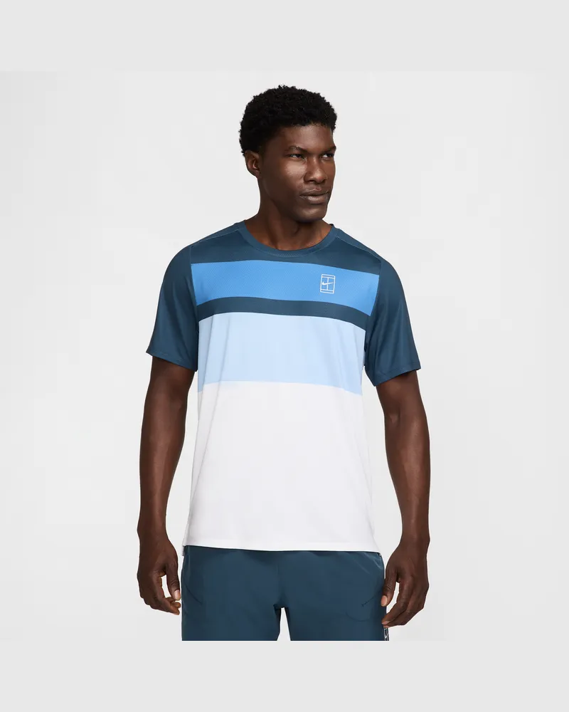 Nike Court Advantage Tennisshirt (Herren) - Blau