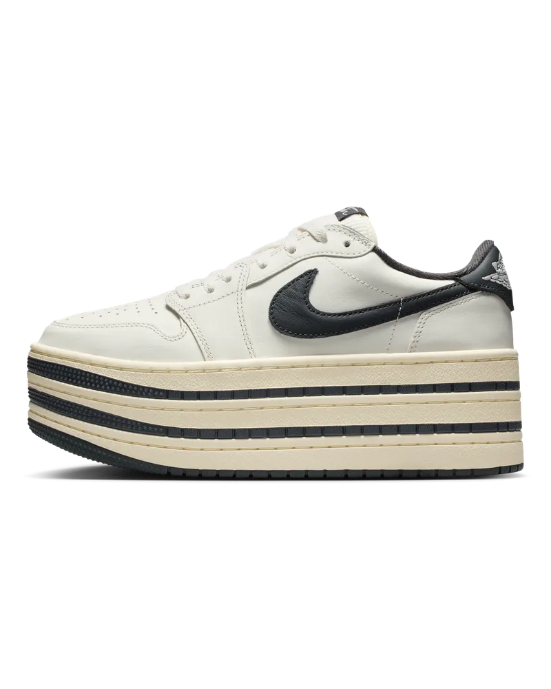 Jordan Air  1 Triple Stack Damenschuh - Weiß Weiß