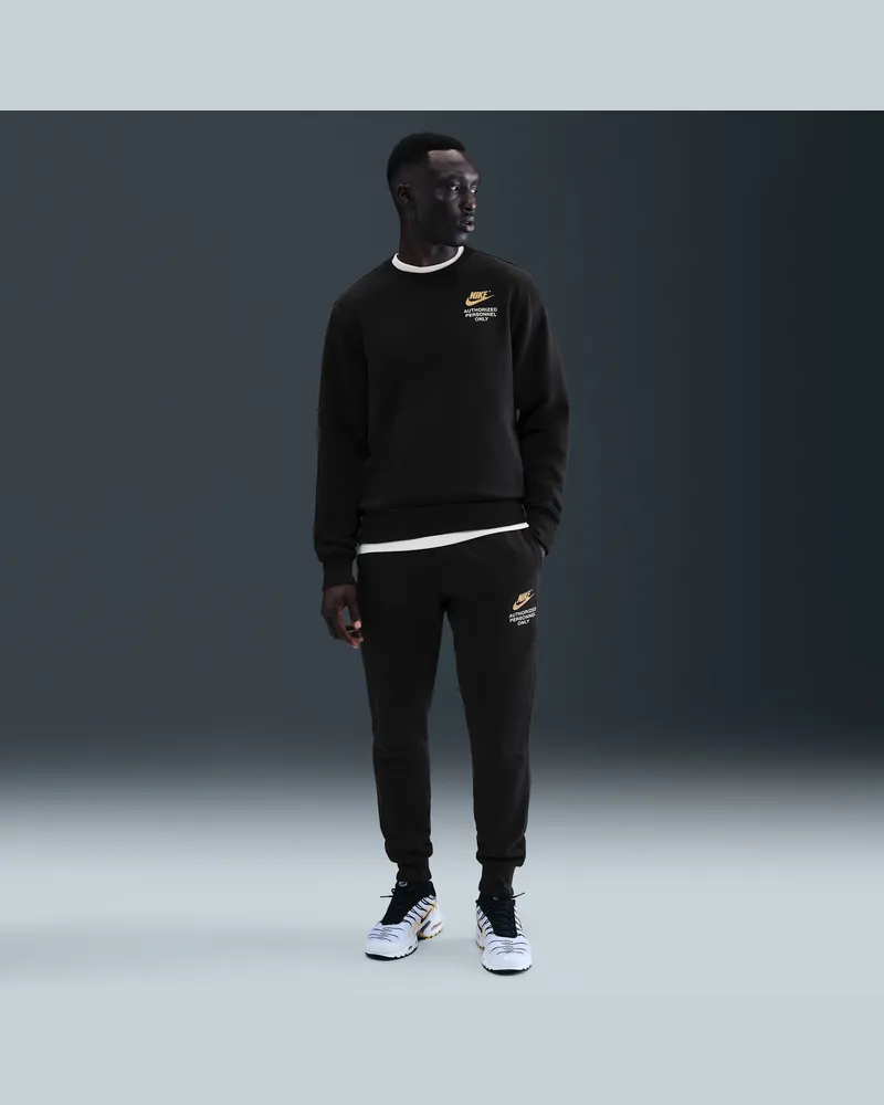 Nike Club Herren-Fleece-Jogger - Schwarz Schwarz