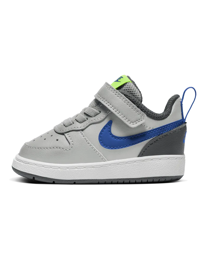Nike Court Borough Low 2 Schuh für Babys und Kleinkinder - Grau Grau