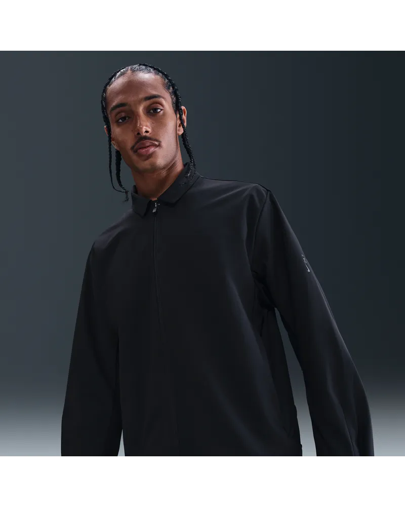 Nike 24.7 PerfectStretch UV-Jacke mit Dri-FIT-Technologie (Herren) - Schwarz Schwarz