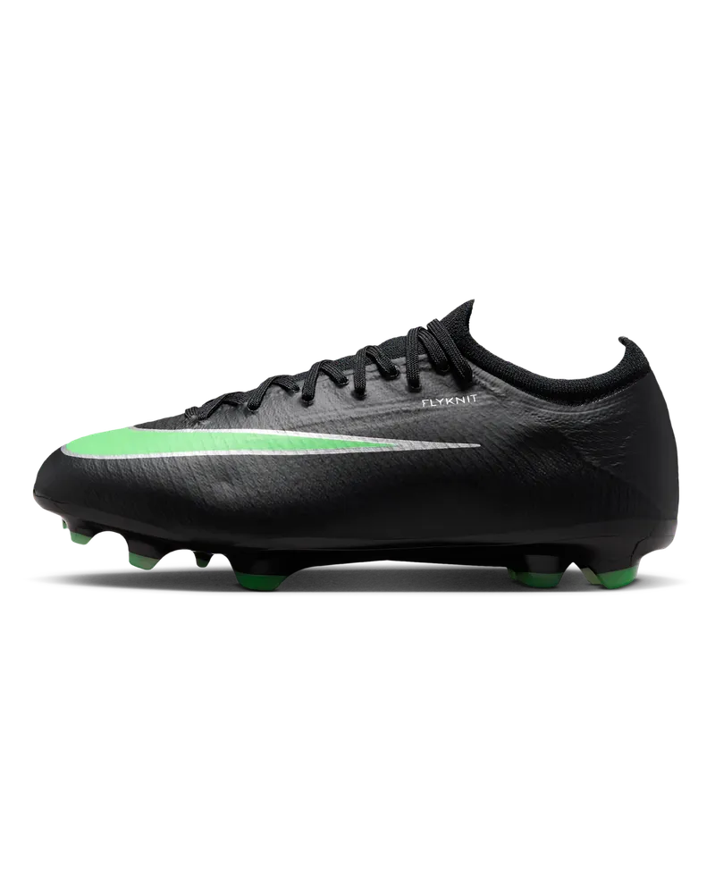 Nike Jr. Mercurial Vapor 17 Pro Low-Top-Fußballschuh für normalen Rasen (ältere Kinder) - Schwarz Schwarz
