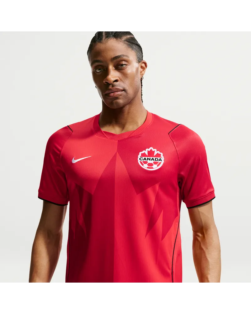 Nike Kanada  Dri-FIT Fußball Replika-Trikot für Heimspiele (Herren) - Rot Rot