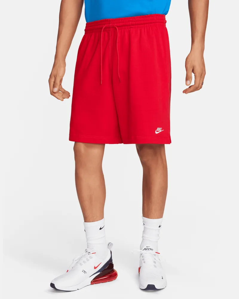 Nike Club Strick-Shorts (Herren) - Rot Rot