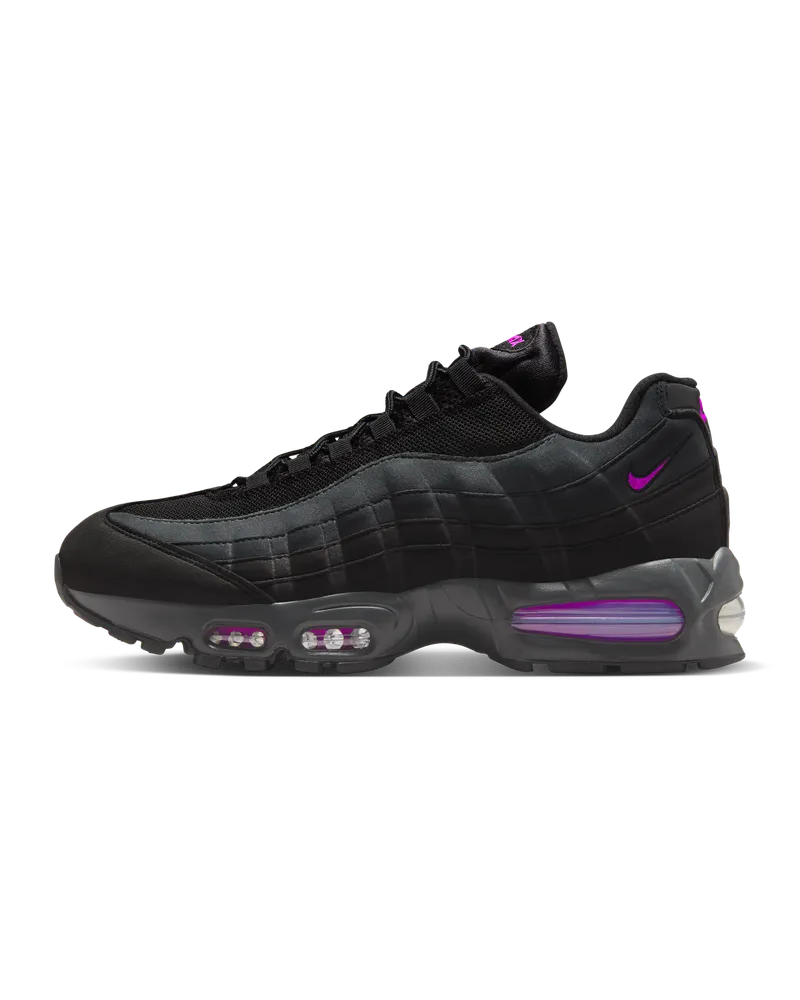 Nike Air Max 95 Big Bubble Schuh (Herren) - Schwarz Schwarz