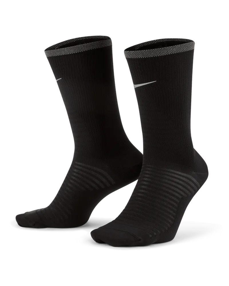 Nike Spark Lightweight Crew-Laufsocken - Schwarz Schwarz