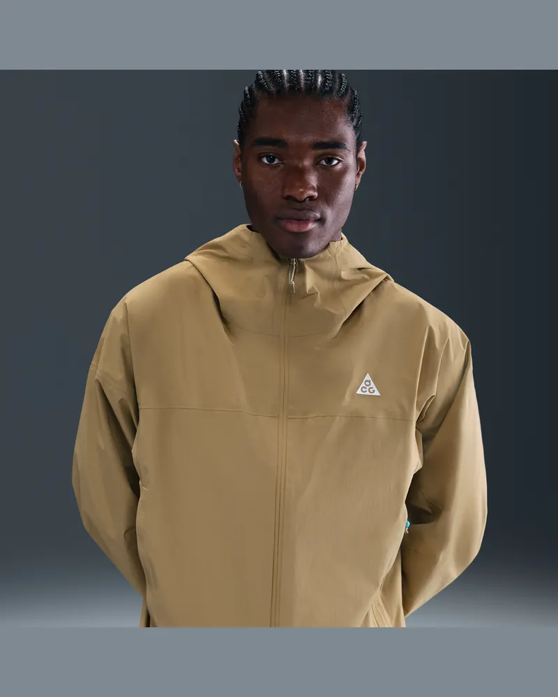 Nike ACG "Morpho" Storm-FIT ADV Regenjacke (Herren) - Braun Braun