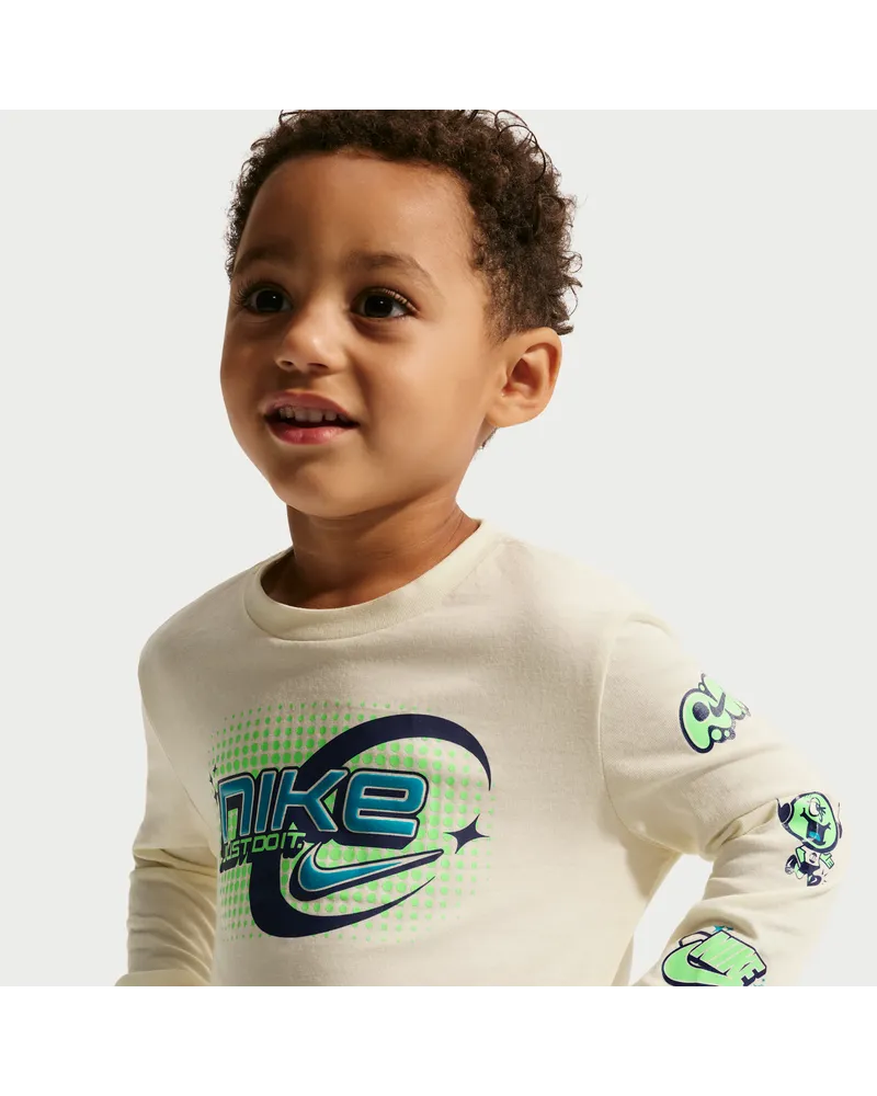 Nike Y2K Nike Star Longsleeve für Kleinkinder - Weiß Weiß