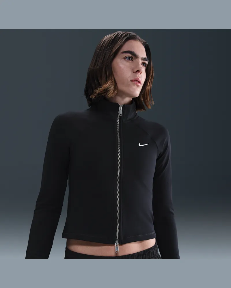 Nike Sportswear Damenjacke - Schwarz Schwarz