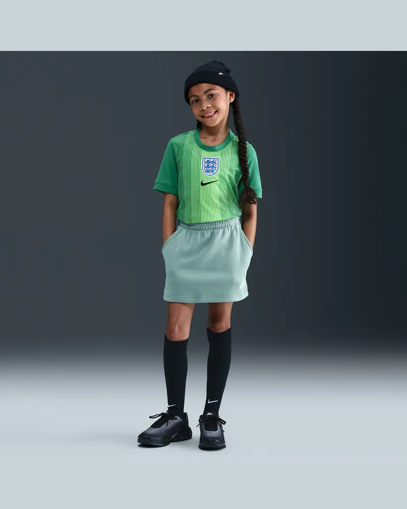 Nike Sportswear Club Rock aus French Terry (ältere Kinder, Mädchen) - Grün Grün