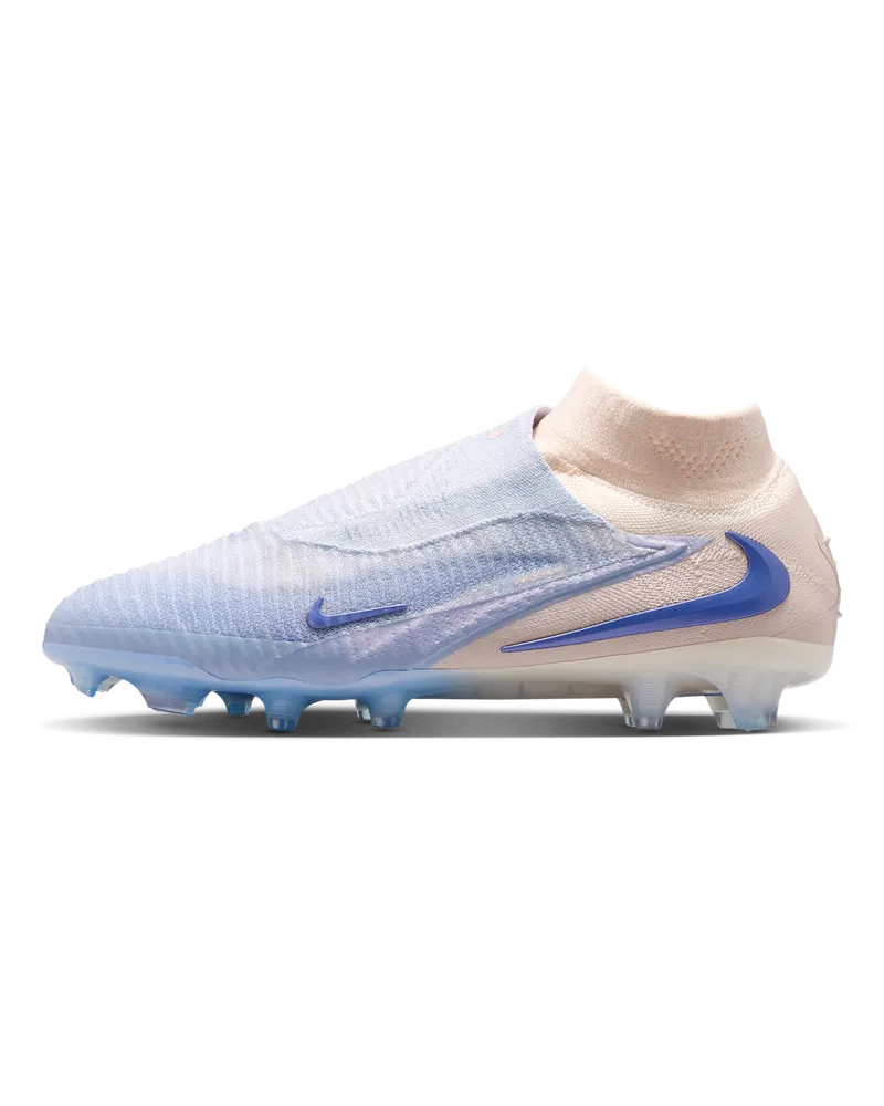 Nike Phantom 6 High Elite LV8 Fußballschuh für normalen Rasen - Grau Grau