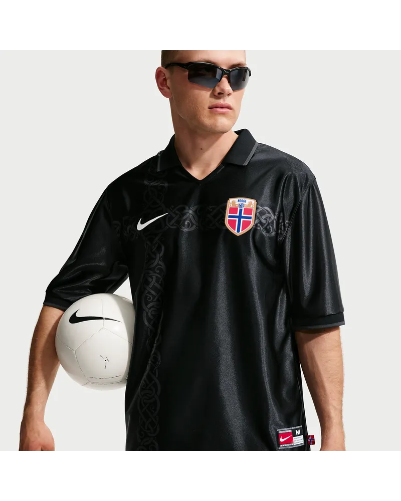 Nike Norway Energy  Dri-FIT Kurzarm-Fußballoberteil (Herren) - Schwarz Schwarz