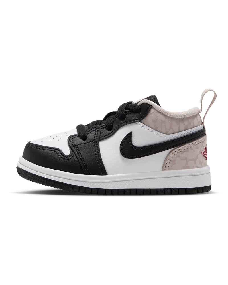 Jordan 1 Low SE Schuh für Babys und Kleinkinder - Schwarz Schwarz