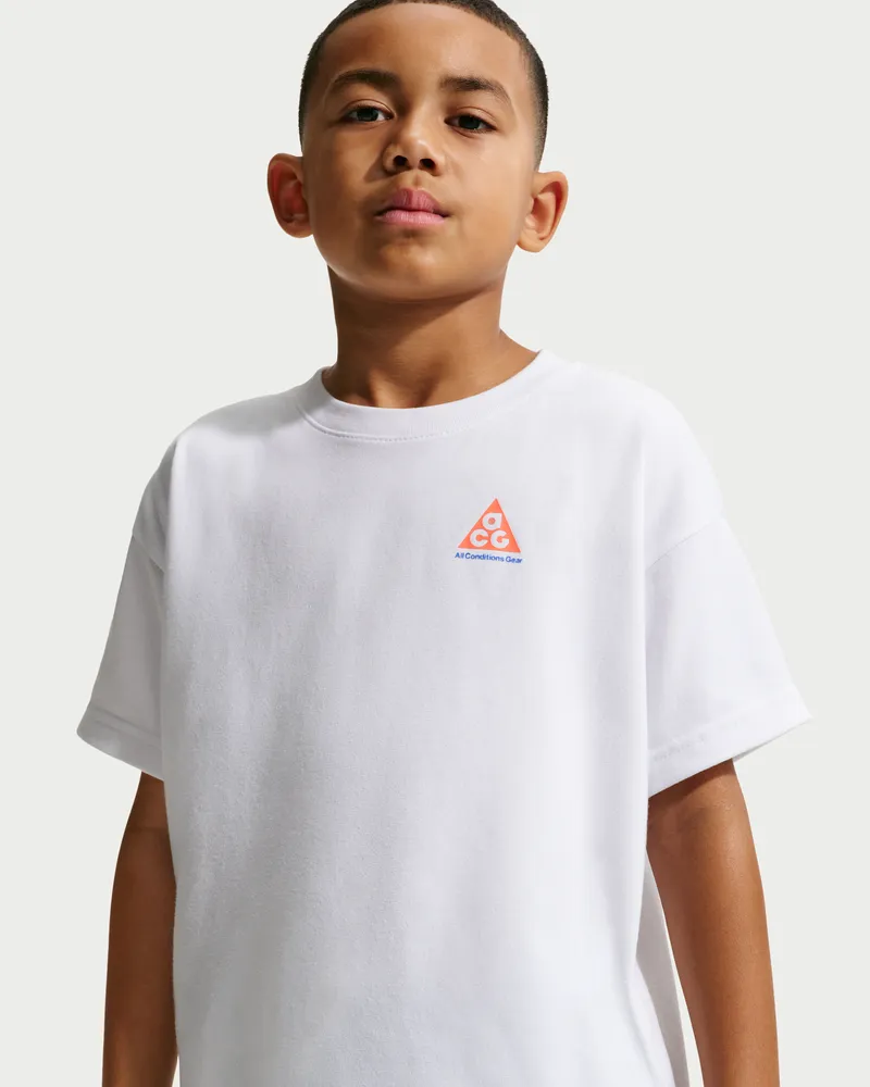 Nike ACG Max90 Dri-FIT T-Shirt (Kinder) - Weiß Weiß